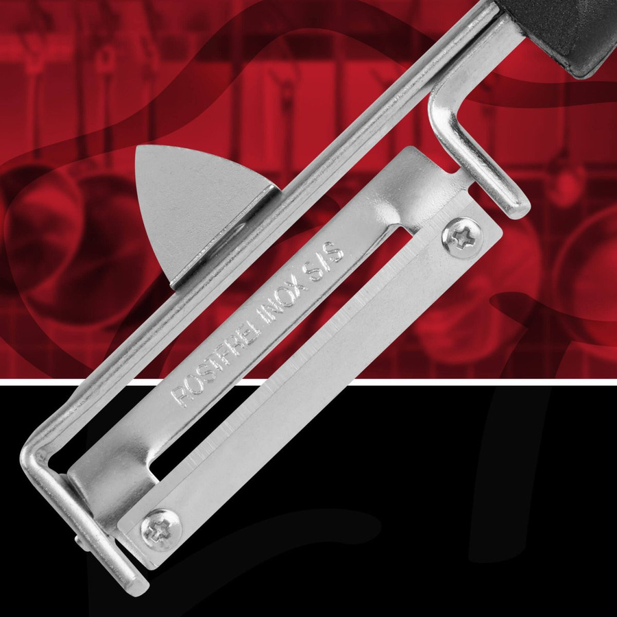 FMprofessional Profi-Pendelschäler aus Edelstahl in Silber, Länge: 19 cm - Bild 2