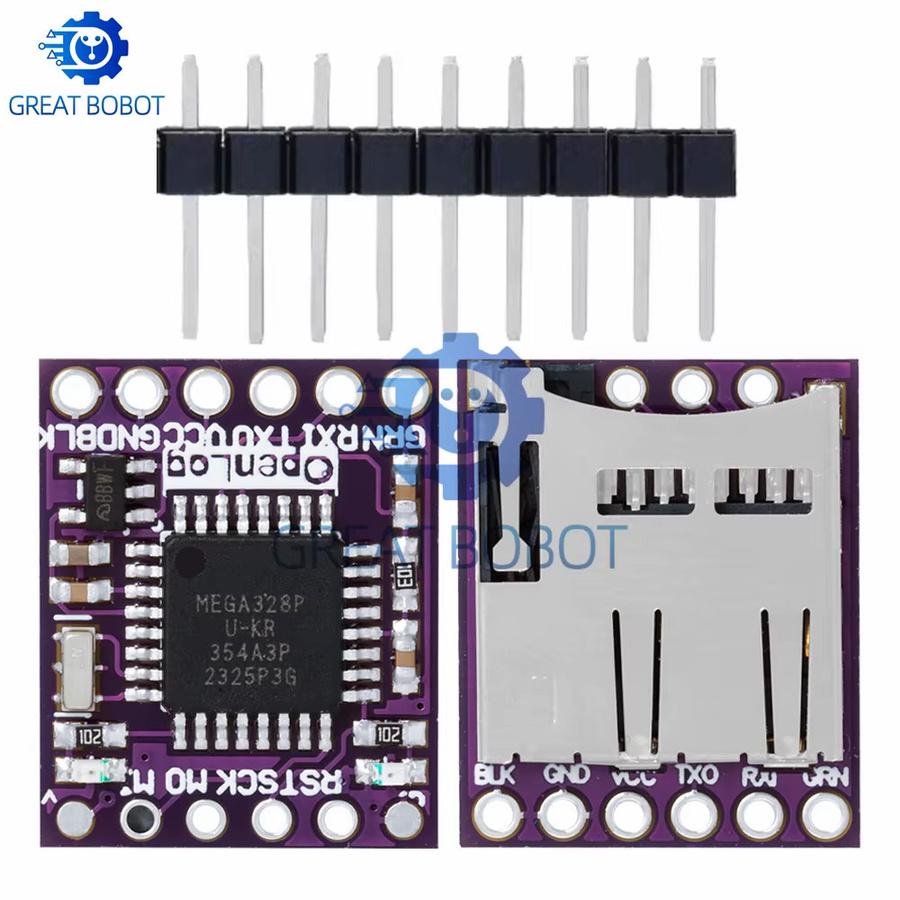 Serieller Openlog-Datenlogger von baishundianzi: Micro-SD-Modul für Arduino-Projekte mit Unterstützung für Naze32, F3 Blackbox und ATmega328 - Bild 4