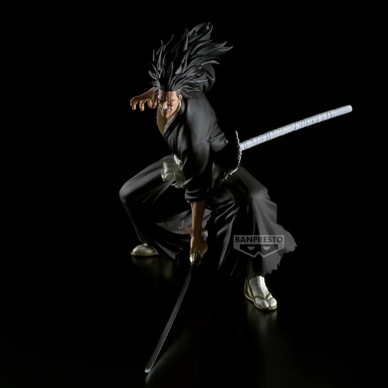 Banpresto Bleach Zaraki Kenpachi Vibration Star Figur in Schwarz aus Kunststoff - Bild 5