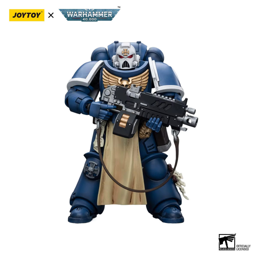 JOYTOY Warhammer 40k Ultramarines Sternguard Veteran, Actionfigur, 1/18 - Bild 3