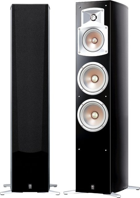 Yamaha NS-555 Standlautsprecher in Schwarz - Bild 2