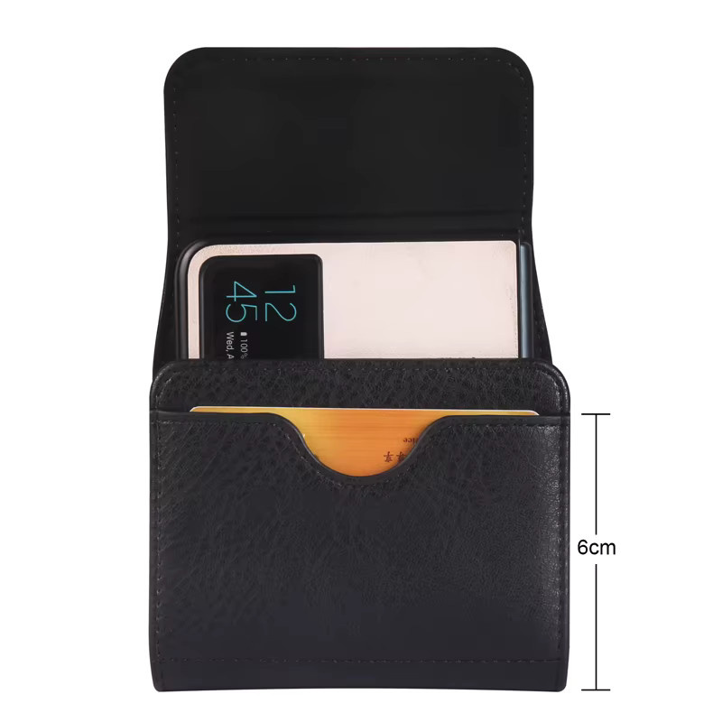 FaLi Qisubao Universelle Hüfttasche in Schwarz für faltbare Smartphones wie Samsung Galaxy Z Flip 7 6 5 4 3 und Motorola Razr 50 50 Ultra 40 40 Ultra - Bild 3