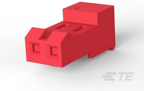 TE Connectivity Beutel 3-640428-2 in Rot aus Kunststoff - Bild 1