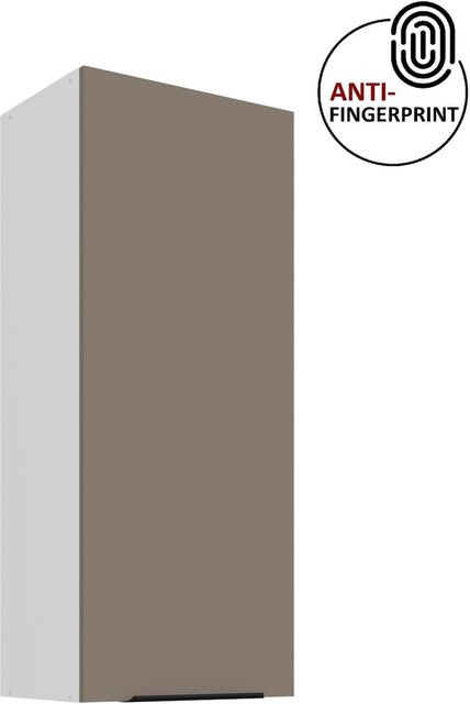 ARIA Hängeschrank Küchenzeile Sandgrau Matt Anti Fingerprint H x B x T: 45 x 90 x 45 cm - Bild 1