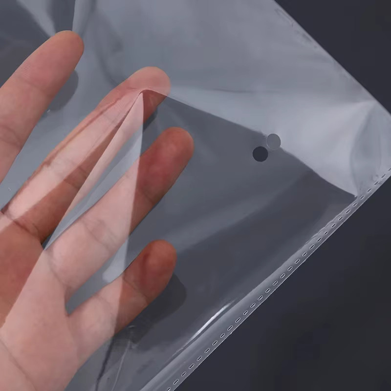 100 Stück transparente selbstklebende OPP-Kunststoffbeutel, wasserdichte wiederverschließbare Verpackungsbeutel für Lebensmittel, Süßigkeiten, Schmuck und Kartenherstellung - Bild 4