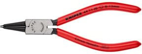 Knipex Sicherungsringzange J0 für Innenringe in Bohrungen, schwarz-rot, Kunststoffbeschichtet - Bild 1