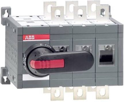 ABB Lastumschalter 3-polig 400 A in Schwarz und Grau 1SCA022771R8500 - Bild 1