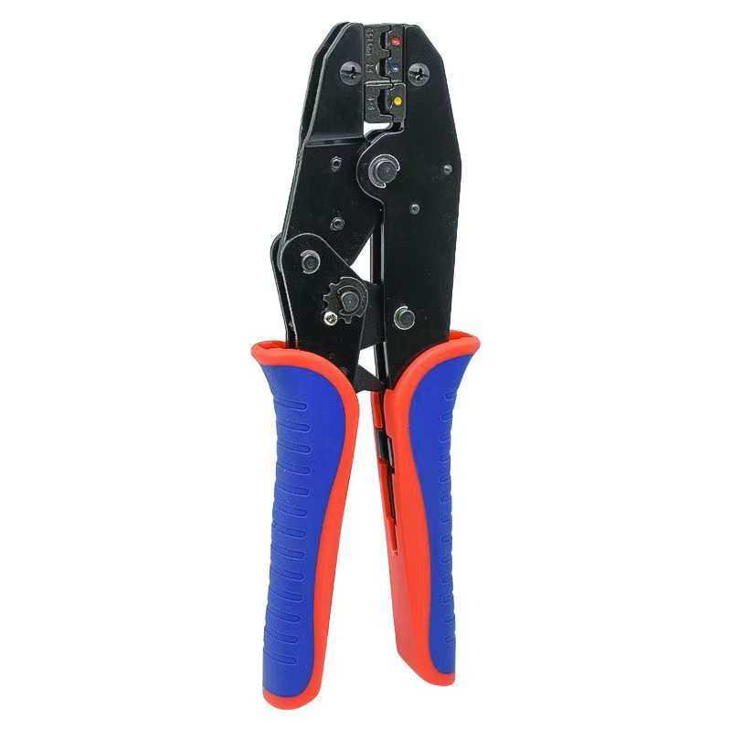 HS-30J Crimpzange für isolierte Anschlüsse, elektrische Ratschenzange für Draht AWG 20–10 (0,5–6 mm2) und RV/SV/FDD/MDD-Steckverbinder, Multicolor - Bild 4