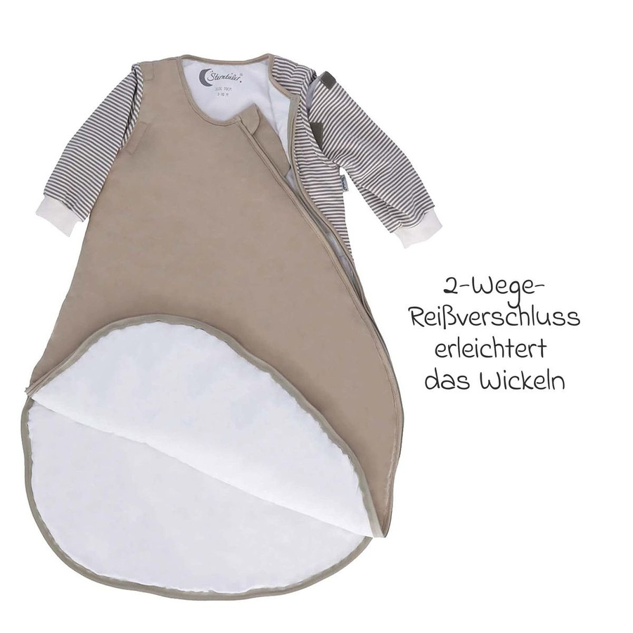 Sterntaler Schlafsack Happy in Beige, Größe 110 - Bild 2
