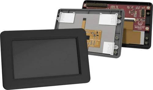 4D Systems 4DBEZEL-43-B Display-Blende in Schwarz für 4.3 Zoll (10.9 cm) - Bild 1