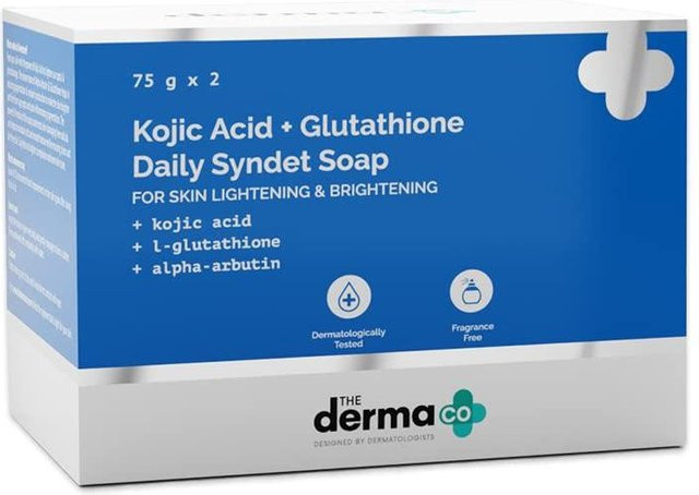 Die Derma Co Kojic Acid + Glutathione Syndetseife, Unisex - Bild 1