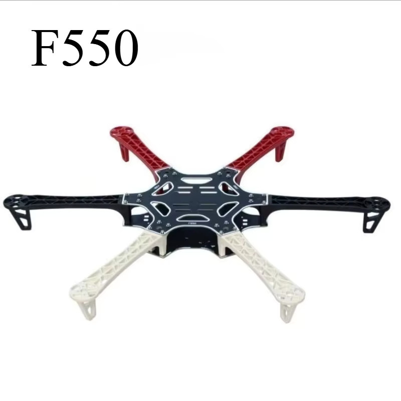 CHUZHAN F550 Sechsachsiges Drohnen-Rack mit integrierter Leiterplatte und Kohlefaser-Nylon-Rahmen für Multi-Rotor-Luftvermessung - Bild 2