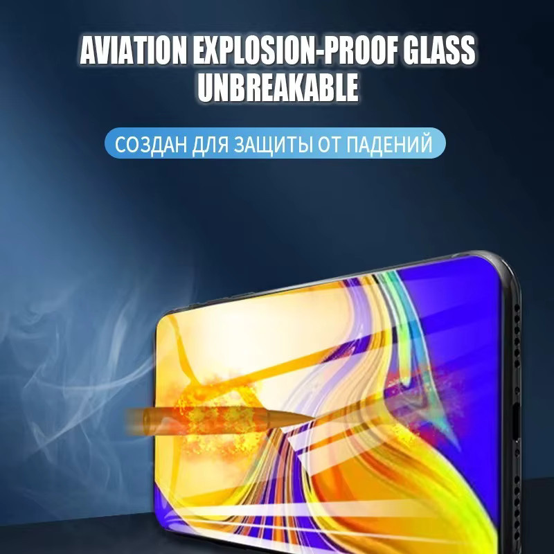 2er-Pack Displayschutzfolie aus gehärtetem Glas für Samsung Galaxy A01 A02 A04 A05 M04 4G und Note 10 S10 S10e Lite A02S A04S A05S, transparent - Bild 3