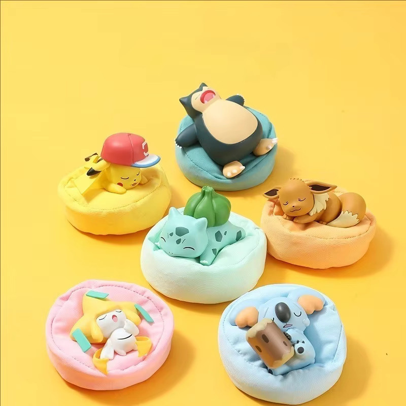 Bandai Pikachu Blind Box Desktop-Dekoration Multicolor kleine Ornament Puppe - Bild 3