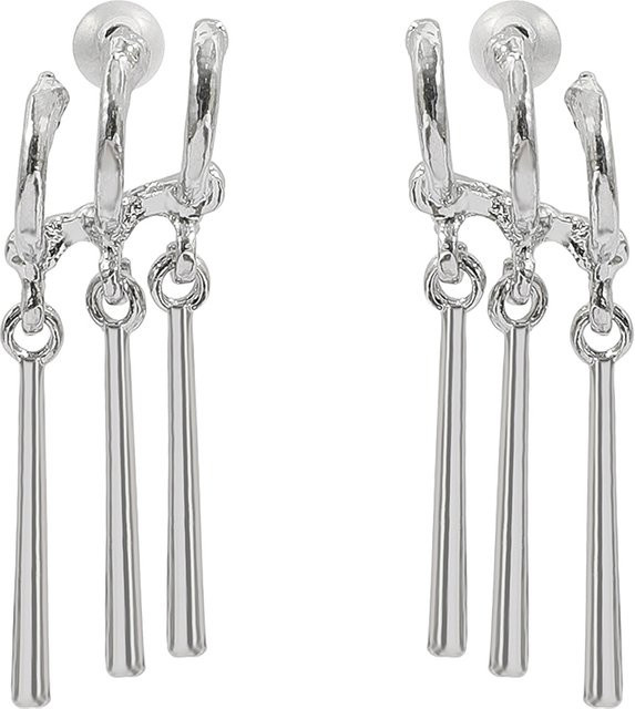 Bandai Ohrringe, Silber, Unisex, Lange Hängeohrringe - Bild 1