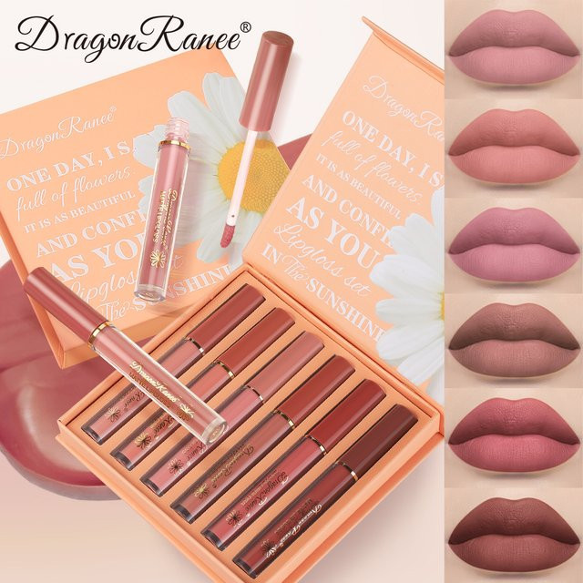 Dragon Ranee Lipgloss-Set, matt, 6 Stück, Unisex - Bild 1