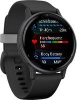 Garmin Smartwatch Vivoactive 5, Schwarz, 42 mm, Silikon, Unisex