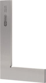 KS Tools Flachwinkel nach DIN 875/2 aus Stahl, Farbe: Silber, Länge: 40 cm - Bild 1