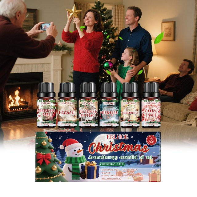 eelhoe Ätherisches Öl-Set für Aromatherapie - Bild 1