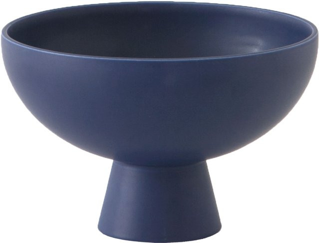 Raawii Strom Schale aus Keramik in Blau, rund und im skandinavischen Design - Bild 1