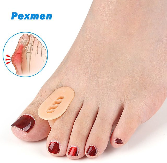 Pexmen Gel-Zehentrenner Hallux-Valgus-Korrektor, Unisex - Bild 1