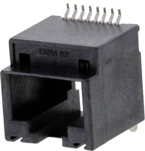 Molex Cat 3 Mod Jack/Plug 855105020 Buchse Schwarz - Bild 1