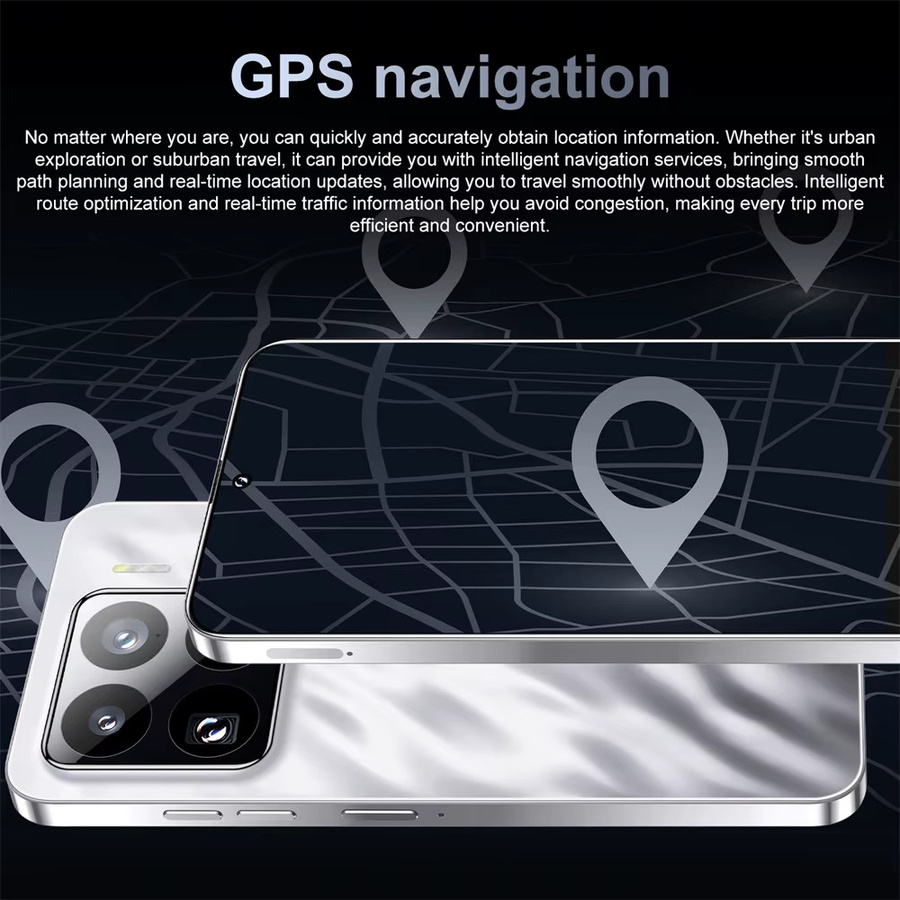 CHOTOG 15T Pro Smartphone 5G mit Android 15, 7.0 HD Display, 22 GB RAM, 2 TB Speicher, 8000 mAh Akku, Dual-SIM, Farbe: Weiß, Globale Version - Bild 5