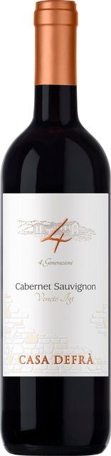 Casa Defrà Cabernet Sauvignon Rotwein, Venetien, 2024, trocken, 0,75 l - Bild 1