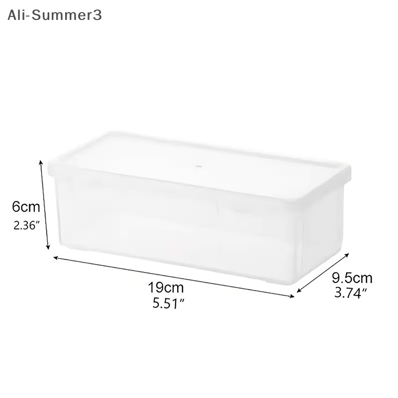 Transparente Schreibwarenbox aus Kunststoff mit Schnalle zur staubgeschützten Aufbewahrung von Stiften und Schreibutensilien - Bild 3