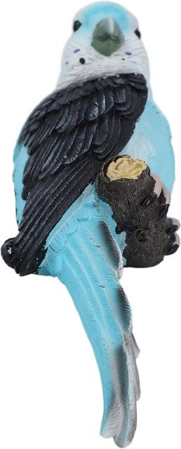 Dekorative Papagei Figur aus Harz von GoolRC in Schwarz und Blau - Bild 1