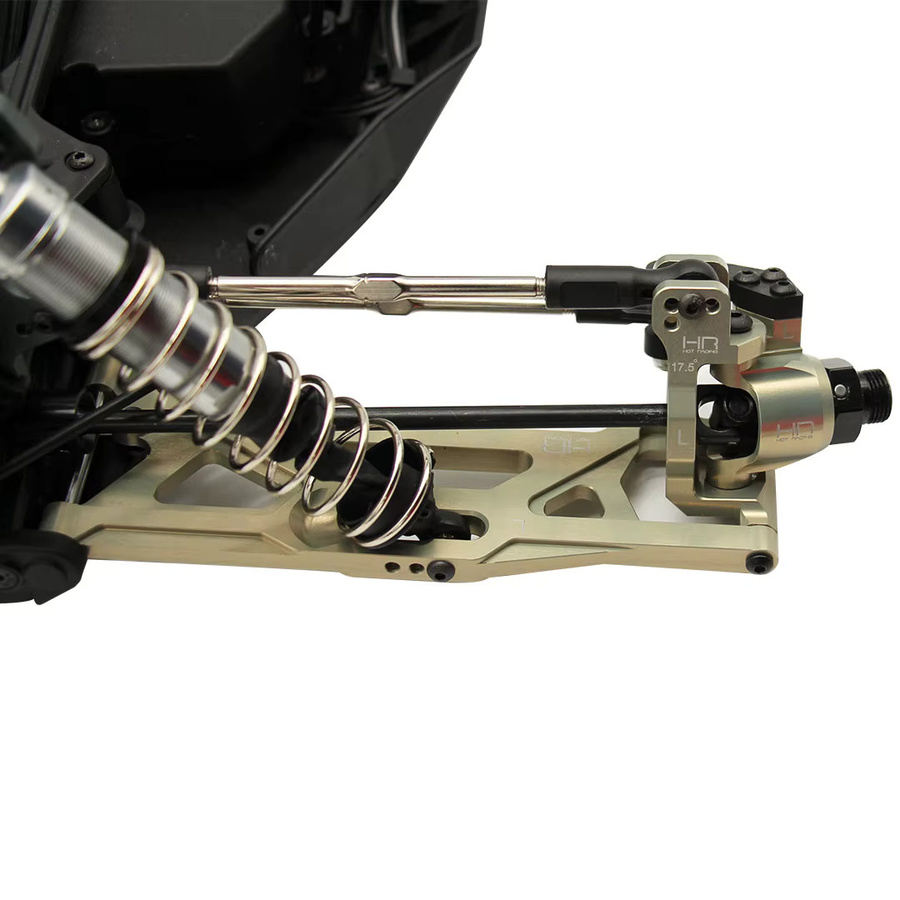 Losi Super Lasernut 7075 Aluminiumlegierung, vorderer unterer A-Arm, Metall, Grau - Bild 4