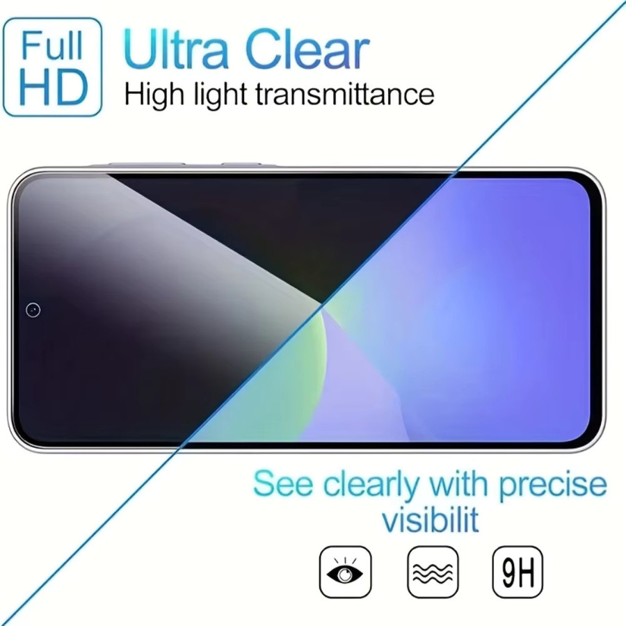4er-Pack Xiaomi Anti-Spionage Hartglas Displayschutzfolie für Redmi Note 14 5G 13 12 11 Pro 14S 12S 11S 15C 15 14C 13C 12C 10A 9A - Bild 5