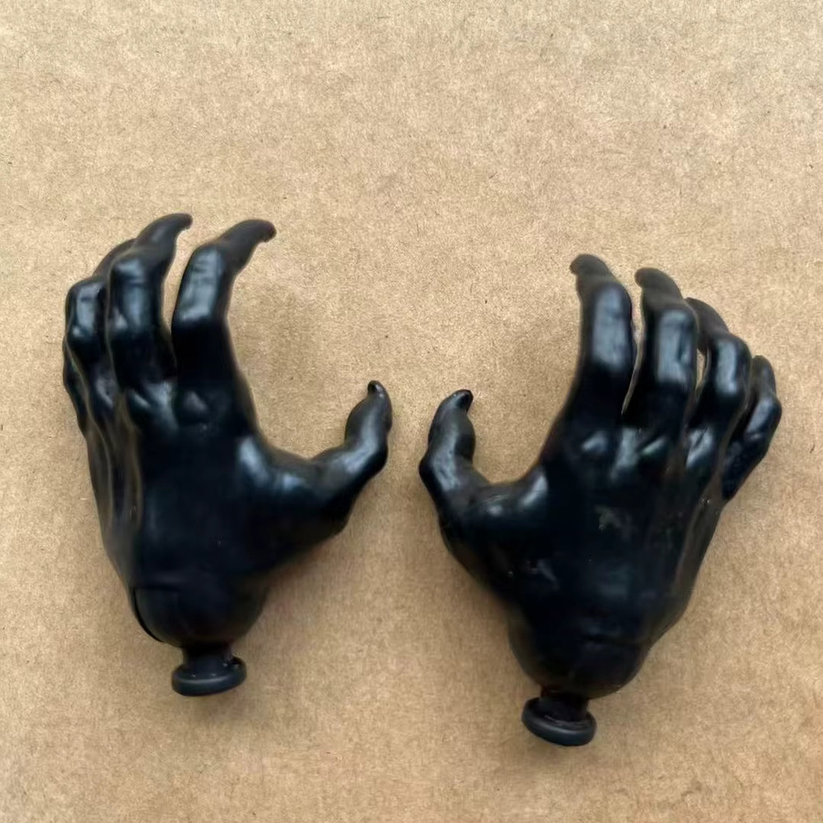 NECA Große Schwarze Puppenhände, Puppenzubehörteile, Kunststoff - Bild 1