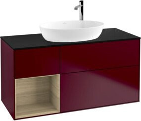 V&B Waschtischunterschrank Finion mit Wandbeleuchtung, Breite: 120 cm, Tiefe: 50,1 cm, Höhe: 50,1 cm - Bild 1