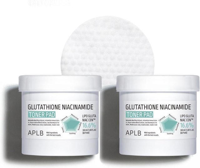 APLB Glutathione Niacinamid Toner Pad, 100 ml, Unisex - Bild 1