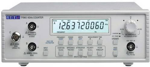 Aim TTi TF960 Frequenzzähler 0.001Hz - 6GHz in Grau - Bild 1