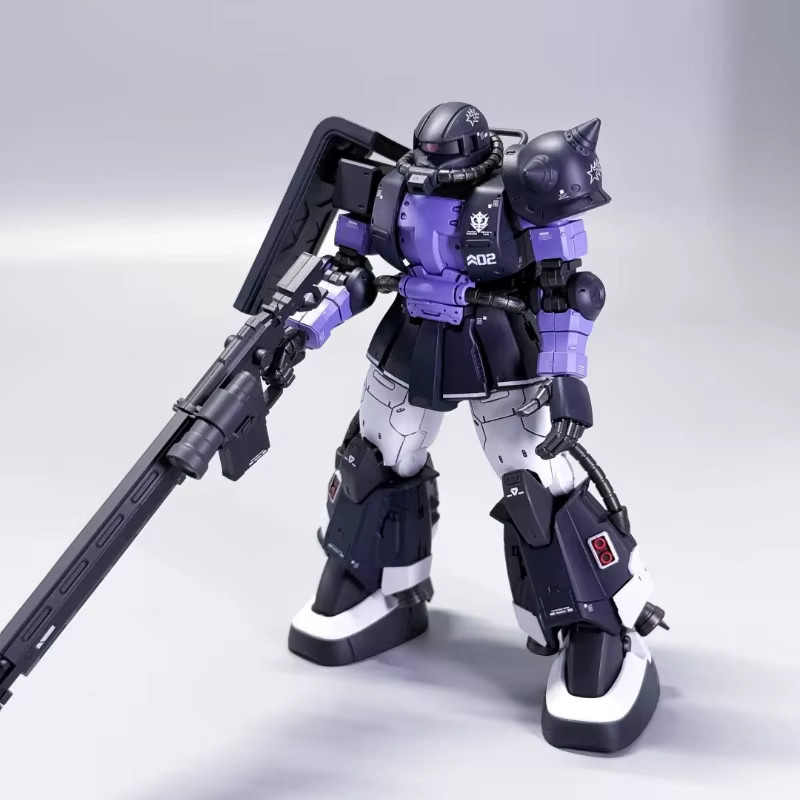 Bandai Black Sanrensei Zaku HG 1/144 Gto Mark Rabbit Mk-Ii, Montagemodellbausatz, Actionfiguren, Kunststoff - Bild 4