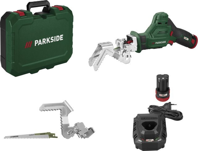 PARKSIDE Akku-Astsäge PAAS 12 C3 aus der Parkside X 12 V Team Serie inklusive Akku und Ladegerät - Bild 1