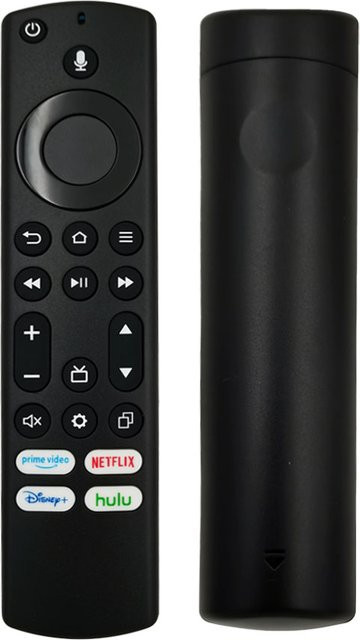 Universelle Smart-Sprachfernbedienung von JINXINGCHENG in Schwarz, kompatibel mit Toshiba, Insignia und Amazon Fire Fernsehern mit Quick-Access-Tastenkombinationen - Bild 1