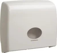 Aquarius Jumbo Toilettenpapierspender Wandmontage Weiß aus Kunststoff - Bild 1
