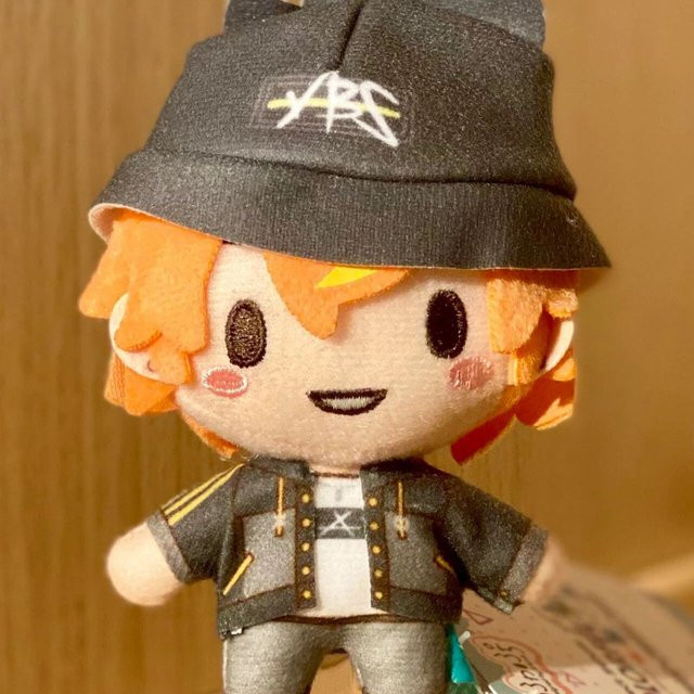 Bandai Projekt Sekai Shinonome Akito Plüschtier Schlüsselanhänger, 10 cm - Bild 1