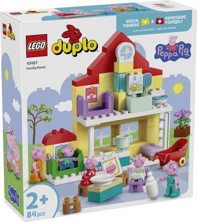 LEGO DUPLO Peppa Wutz Familienhaus Konstruktionsspielzeug ab 2 Jahren