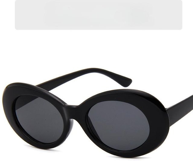 Yiran Sonnenbrille Damen, oval, Vollrand, Kunststoff, schwarz - Bild 1