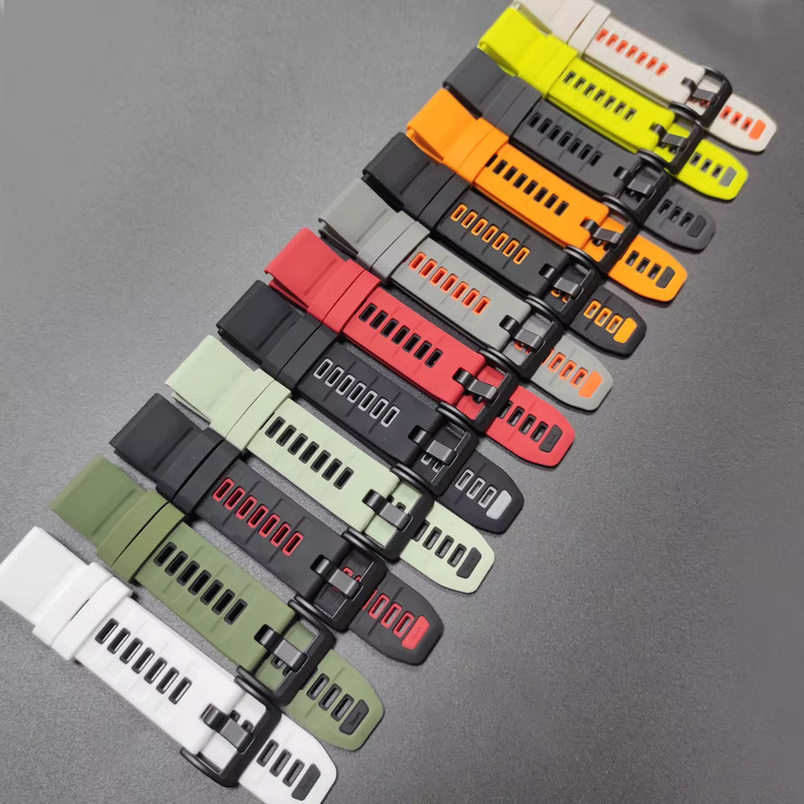 Garmin Uhrenarmband Silikon, Schwarz, Unisex - Bild 2