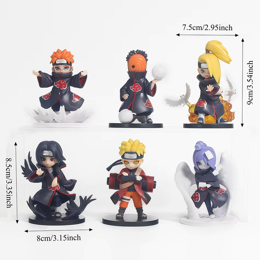 Bandai Naruto Shippuden Akatsuki Arc Mystery Box, Actionfigur, Set / Bundle - Bild 4