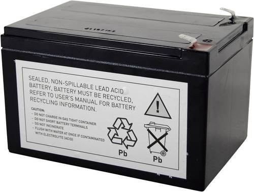 APC RBC4 Ersatzakku für USV-Anlagen in Schwarz - Bild 1