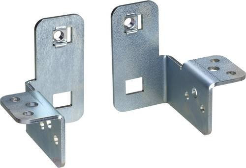 Schneider Electric NSYMPBSD Montagematerial aus Stahl in Silber, B: 11,2 cm, H: 10,6 cm - Bild 1