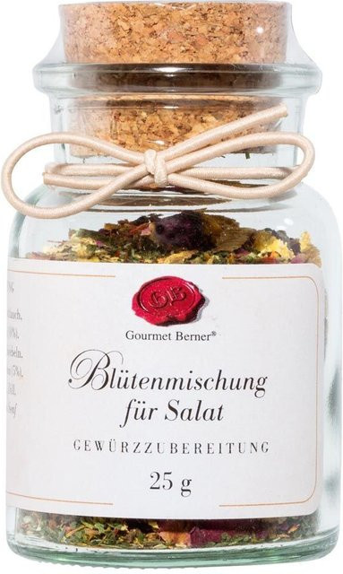 Gourmet Berner Blütenmischung für Salat Gewürzmischung 25 g - Bild 1
