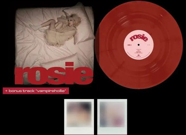 ROSÉ Blackpink Erstes Studioalbum Vinyl LP Vampirehollie Edition Rot - Bild 1