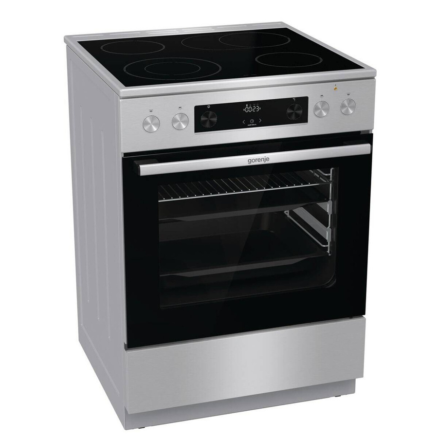 Gorenje Standherd GECS6C70XPA mit Glaskeramikkochfeld in Edelstahloptik, B/H/T: 60 x 85 x 60 cm - Bild 4
